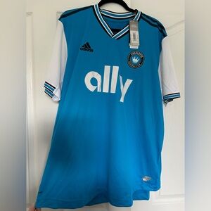 Adidas Charlotte FC Sky Blue Jersey